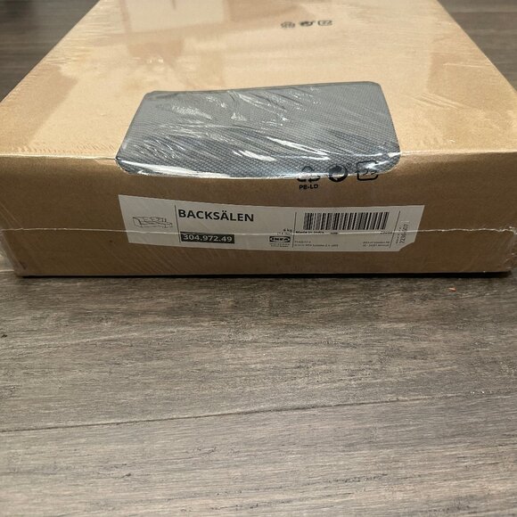 New IKEA BACKSALEN BACKSÄLEN Cover For Sofa With Chaise/Hallarp Gray 304.972.49 - Picture 3 of 3